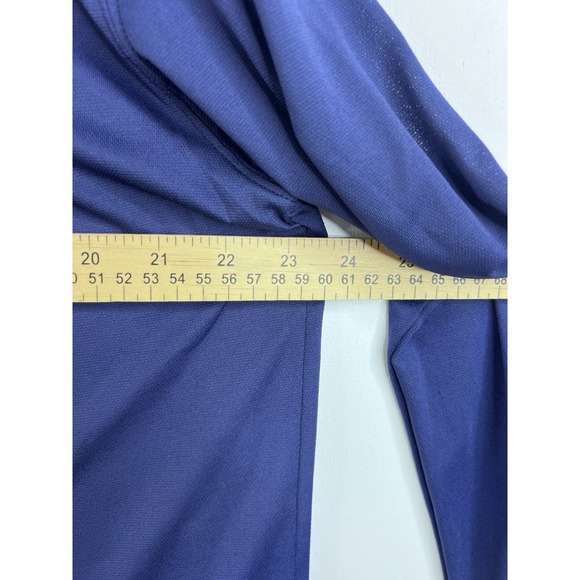 Hiho‎ Long Sleeve Blue Polo Shirt Men's Sz. XL BVI Sailing Team Golf Polo - Picture 6 of 11